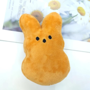 Peeps Plush Bunny Rabbit Peep Easter Toys Goodie Bag Fillers Carnival Prizes Assortment Kids Easter Egg Filter Party Favors