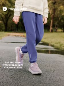 moodytiger | Fleece-Lined Breathable Durable Kids Autumn Winter Softshell Pants