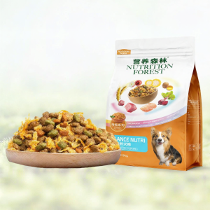 NUTRITIONFOREST | Thức Ăn Chó Đôi Hương Vị Mì Sợi Thịt & Ngũ Cốc cho Chó Nhỏ và Trung Bình