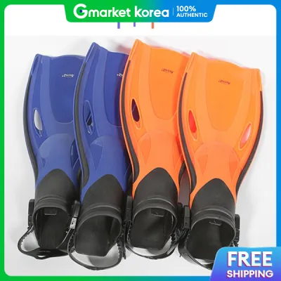 1+1 Snorkeling Fins Af01 240-270mm Adjustable Strap for Sea Swimming and Water Activities