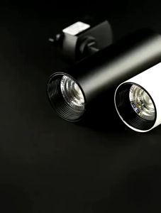 Lampu Sorot LED Tracklight 12W/20W/30W - Lampu Rell 1M COB Untuk Toko Cafe Ruang Pamer - Cahaya Terang Hemat Energi Mudah Dipasang