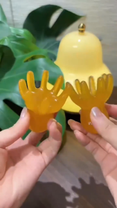 LƯỢC BẠCH TUỘC 8 CHÂN-CHẢI HUYỆT ĐẠO- ĐẢ THÔNG DA ĐẦU-NÂNG CƠ MẶT-NHỎ GỌN KÈM TÚI BẢO QUẢN