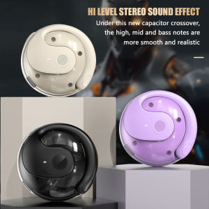 ⚡PH deliveryIn stock⚡New X28 small coconut ball Bluetooth headset non-in-ear hanging earphone air conduction OWS sports headset