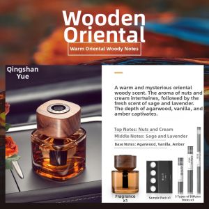 CHISMOON | Retro Wooden Car Aromatherapy Display