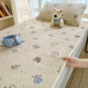 NAIYOUCHENG | Cotton Cartoon Bed Cover 3-Piece Set
