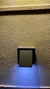 TaffLED Lampu Dinding TAMAN LED 1 ARAH 3/6 WATTOutdoor Aluminium Waterproof LED 3W Warm White - WD079