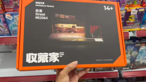 Mô Hình Tiểu Cảnh Diorama Garage Sửa Xe Phong Cách American Vintage