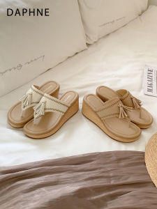 Daphne | Platform Wedge Sandals Summer Slip-On Casual Slippers