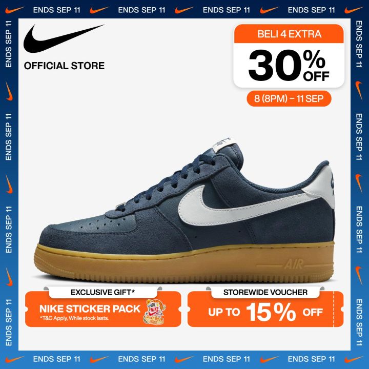 Navy Blue Nike Air Force Lv8 Mens Trainers Nike Air Force '07 LV8