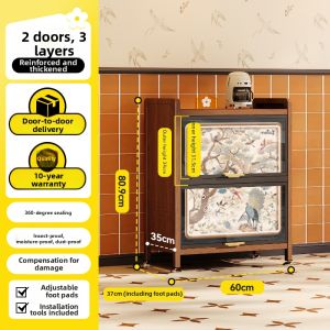 MEISD | Retro Multi-functional Wall-mounted Storage Cabinet