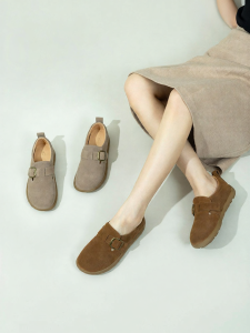 Giày Nữ Đế Mềm Thoải Mái Kiểu Birkenstock