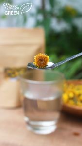 MycoGREEN Trà Thảo Mộc Hoa Cúc Chi Vàng PP trồng Hữu Cơ