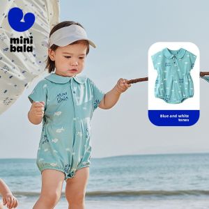 MINI BALA | Cotton Baby Soft Crawling Bodysuit Summer