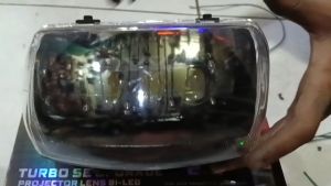 Lampu Led Predator Legenda dan Grand Devil Jauh dekat