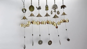 Vintage Chimes Bell Wind Chimes Lucky Charm/Peaceful Pegasus/Prosperous Fortune Decorative Wind Chimes