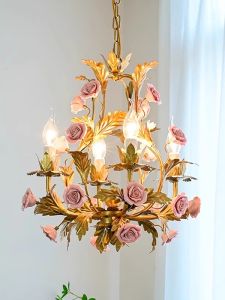 ZECHANGGUANGDIAN | Artistic French Country Pendant Light
