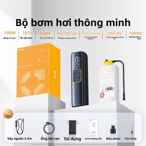 NEWO | Bơm Hơi Ô Tô Cao Áp Có Chức Năng Đo Áp Suất Lốp