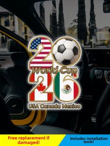 2026 FIFA World Cup Reflective Decorative Sticker