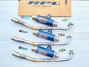 KNALPOT RODE RACE DRAG SLEEP ENGINE BEBEK 110 125 CC Jupiter revo vega supra dll