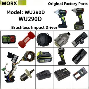 Worx WU290D Electric Screwdriver Brushless Impact Wrench Charger Multifunctional Power Tools Compact Portable Screwdriver