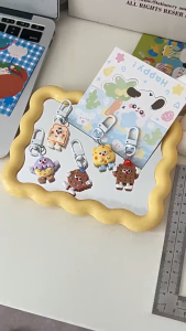 BF-C1416 Gantungan Kunci Mini Resin Keychain Model Cookies Cake Serbaguna / Gantungan Kunci Motor