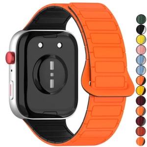 Magnetic Sport Band for Huawei Watch Fit5 4Pro/Fit 3/4 5 Bracelet Soft Silicone Wristband Breathable for Huawei Watch Fit4 Strap