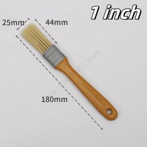 5Pcs Practical Plastic Paint Brush Multifunction Wall & Furniture Paint Tool Set Painting Brushes 1-5 Inch Artist Paint Brushes