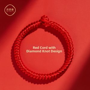 QINGXIANGTAI | Zodiac Protection Red Rope Bracelet