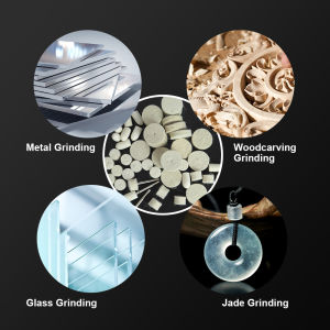 50pcs wool polishing wheel polishing disc 25mm/13mm/9mm buffing round wheel shank 3.2mm for dremel