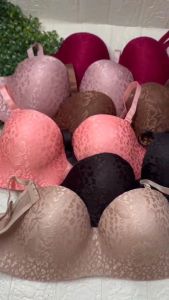 3pcs BH Bra Paket Hemat Bra Kawat Brukat Cup Jumbo Busa Standar Kait 3 Size 36 38 40 42