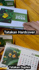 Kalender Duduk / Meja Tahun 2026 Tema islami / kalender pajangan ruangan Aesthetic