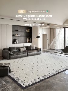 ZHUOYI | Easy Clean Luxury High-end Waterproof Stain-Resistant Rug