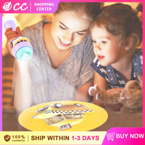 【Cartoon Animals】 Projection Flashlight Childrens Fun Household Cartoon Small Toys Animal  Projector Sleep Story