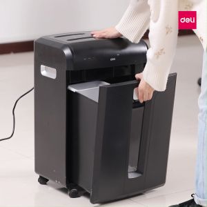 Deli 31L Paper Shredder Machine Automatic Heavy Duty Paper Shredder Shred CDs & Cards E14400