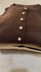 Cardigan Rajut Wanita Korea Style Premium Duth Button - Minyeostore.id