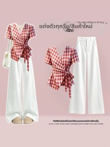 NUMEN BUTTON | Summer Loose-fit Style Womens Set