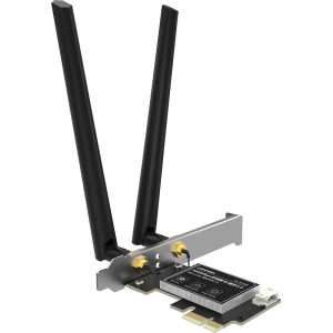 COMFAST | Card Wifi 6 PCIE AX3000 (Chip Intel AX200) Kèm Bluetooth 5.2 Băng Tần Kép Cho PC Gaming