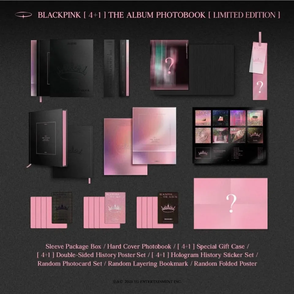 BLACKPINK - [4+1] THE ALBUM PHOTOBOOK [LIMITED EDITION