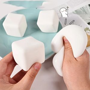 Adults Squishy Tofu Stress Balls Autism Sensory Toys Stress Anxiety Relief Fidget Toys Dough Water Ball Gifts Bulk for Kids