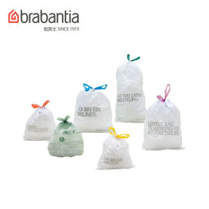 Brabantia Thickened Large Drawstring Trash Bag for Bathroom Bucket Hygiene Storage PE Material Home Cleaning Tools Garbage Bags