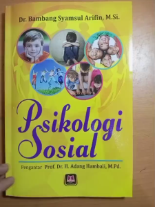 Psikologi Sosial ~ Pustaka Setia