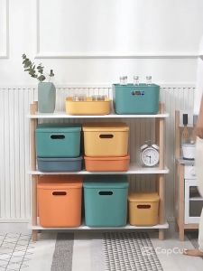 Estation - STORAGE BOX DENGAN TUTUP | KOTAK PENYIMPANAN SERBAGUNA