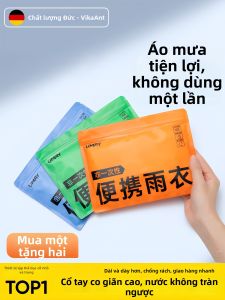 WEIKAMAYI | Áo Mưa Dùng Một Lần Chống Thấm Nước cho Người Lớn và Trẻ Em