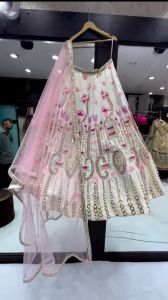 [PRE-ORDER] Semistitched Sequance With Pearl Work Lengha ( Delivery 10 Days )