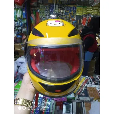 309 new helmet for kids full face random color and design (3to6yr old)