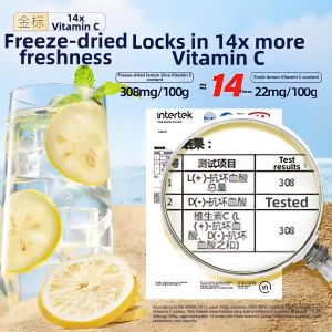 GUOXIANGQIAN | Natural Lemon Freeze Dried Slices