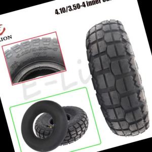 Bộ Lốp 4.10/3.50-4 Kèm Ruột Xe Dành Cho Xe Ba Bánh Điện Xe Đẩy Điện Xe Tay Ga Điện Xe Kho Bãi - Phụ Tùng Thay Thế Lốp Và Ruột Xe
