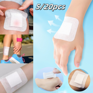 5/20pcs Waterproof Band-Aid Wound Band Large Size Breathable Wound Care Medical Wound Hemostasis Sticker Family First Aid Kit