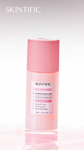 SKINTIFIC - Niacinamide Brightening Essence Booster Toner 80ml | Glowing Brightening Booster Eksfoliasi Wajah Exfoliating Acnes Badan Exfoliating Hydrating Toner Wajah Acner Barrie Untuk Semua Jenis Kulit
