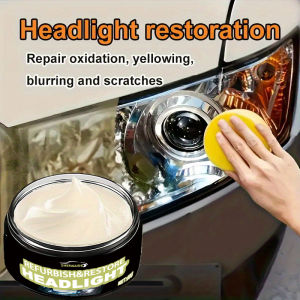 1 Piece of Glass Polishing Compound Cleaner Window Cleaner Glass Scratch Remover Car Glass Cleaning Powder Paste Safe Windshield Polishing Wax